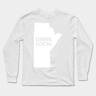 Manitoba Drink Local MB Long Sleeve T-Shirt